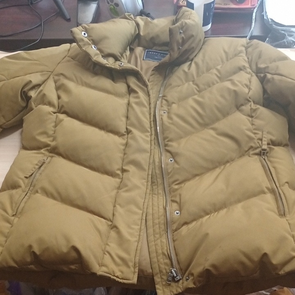 Tommy Hilfiger Women's TGold Puffer  Feather 75%Jacket